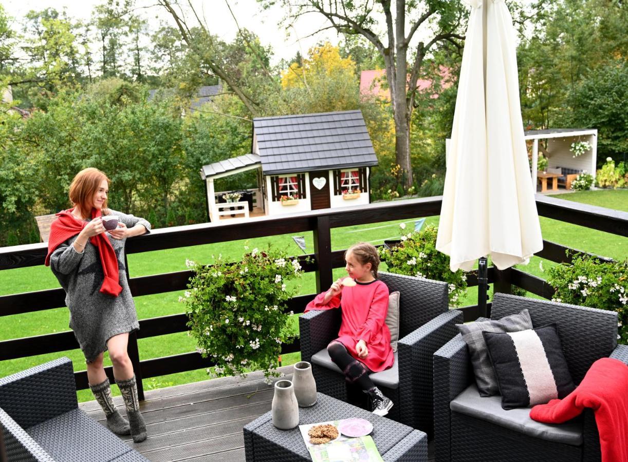 Apartamenty U Harrego II Przy Stawie Spa Klimatyzacja,Balkon,Sauna , Balia, Ogrod,Parking Kudowa-Zdrój Eksteriør bilde